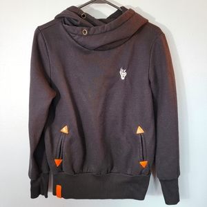 Zanzea Women's Hoodie Cowl Neck